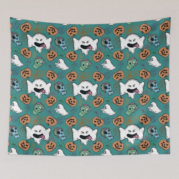 Item preview, halloween doodle pattern designed and sold by Jrfiguer7.