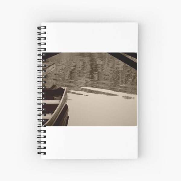 Gone fishing Spiral Notebook