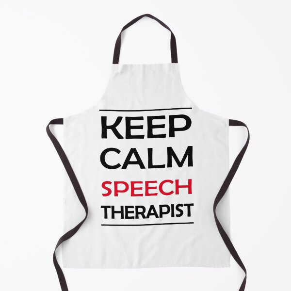 Aperçu de l'œuvre Keep Calm Im A Speech Therapist créée et vendue par Glorious Articles.