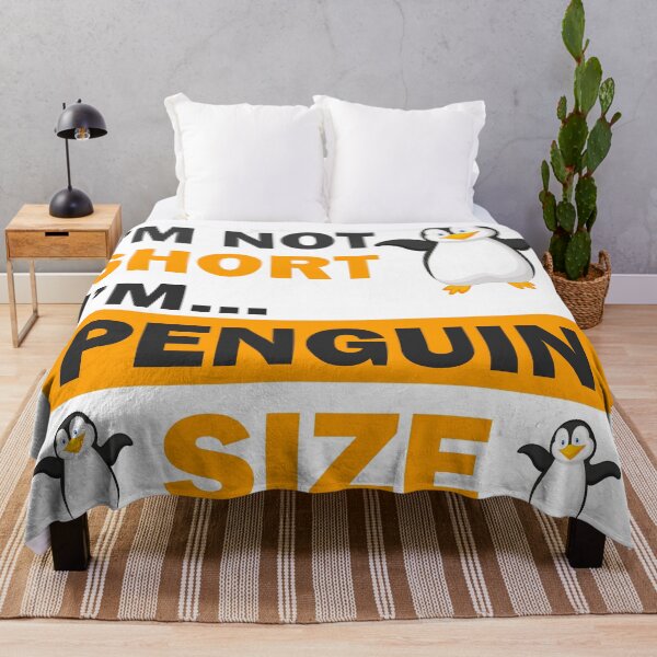 Item preview, I'm Not Short I'm Penguin Size cute and happy short people designed and sold by Rami Khalifah.