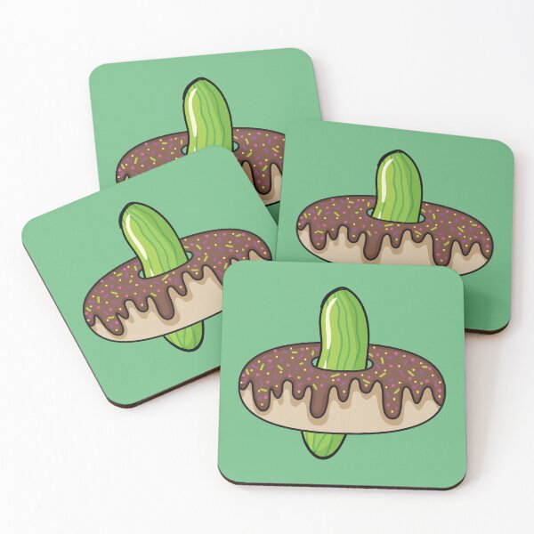 Item preview, Cucumber vegetable inside a donut designed and sold by Donutlovers.