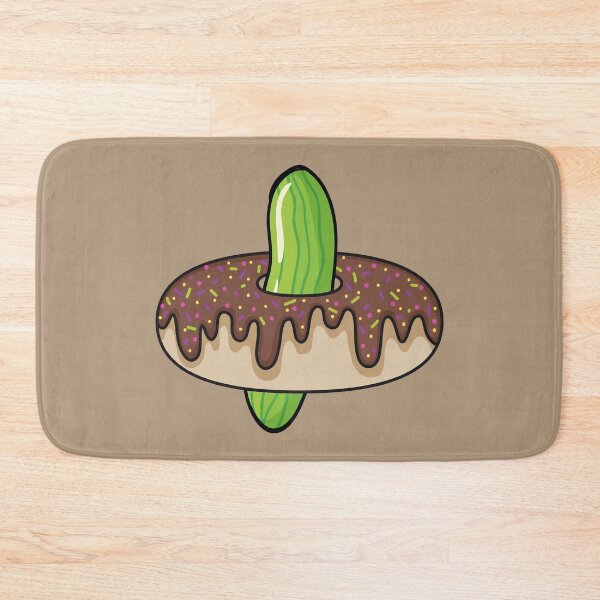Item preview, Cucumber vegetable inside a donut designed and sold by Donutlovers.