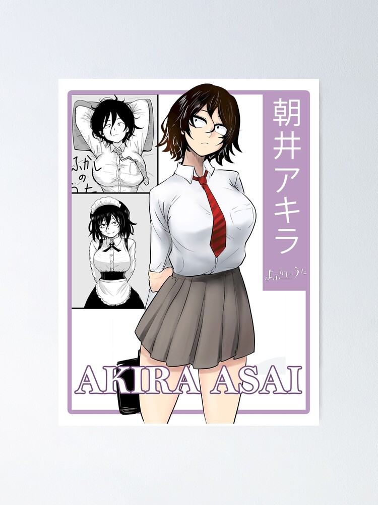 Akira Asai - Yofukashi no Uta Poster for Sale by EpicScorpShop