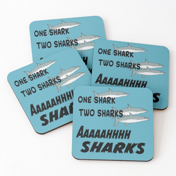 Item preview, One shark two sharks aaaaahhhh sharks designed and sold by RemieJames.