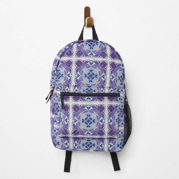 Item preview, Purple Moroccan tile  designed and sold by Alwayscreateart.