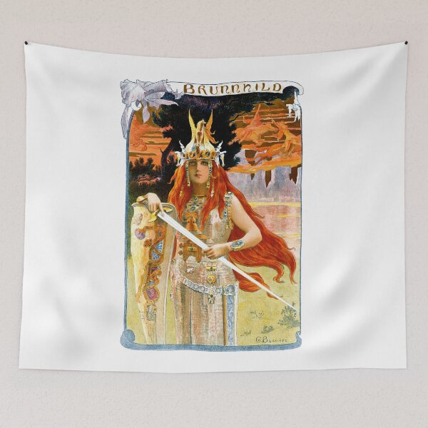 Item preview, Gaston Bussiere Brunhilde Brunnhild Bussière designed and sold by TeeARTHY.