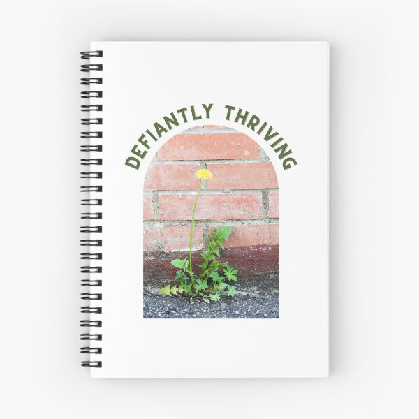 Item preview, Defiantly Thriving designed and sold by lhwritespoetry.