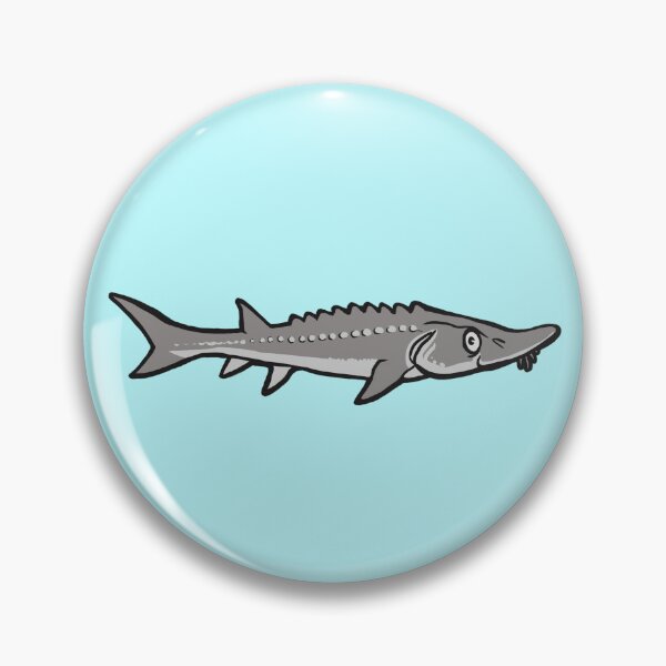 Item preview, Cartoon Sturgeon designed and sold by CatharticOutlet.