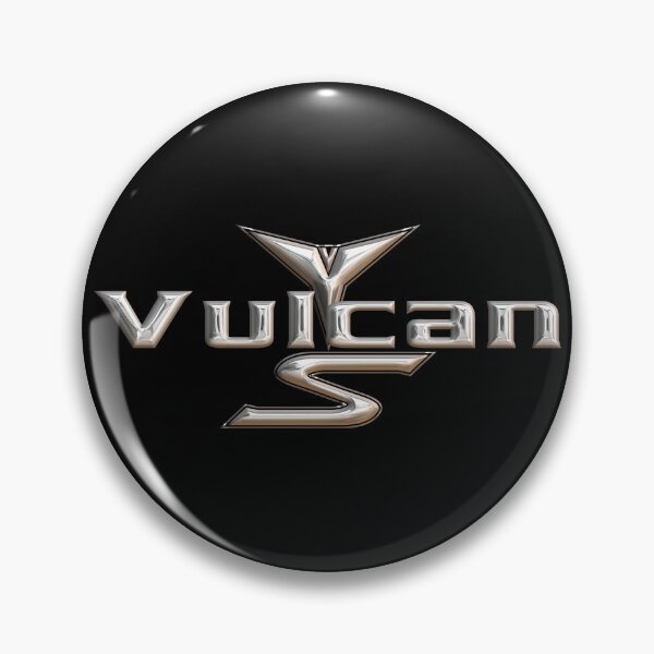 Item preview, Vulcan S 650 Logo 4 chrome designed and sold by Vulcan-VN.