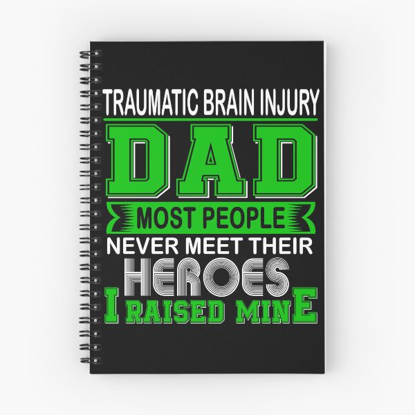 Item preview, Proud Traumatic Brain Injury Dad Most People Never Meet Their Heroes I Raise Mine designed and sold by frechettee.