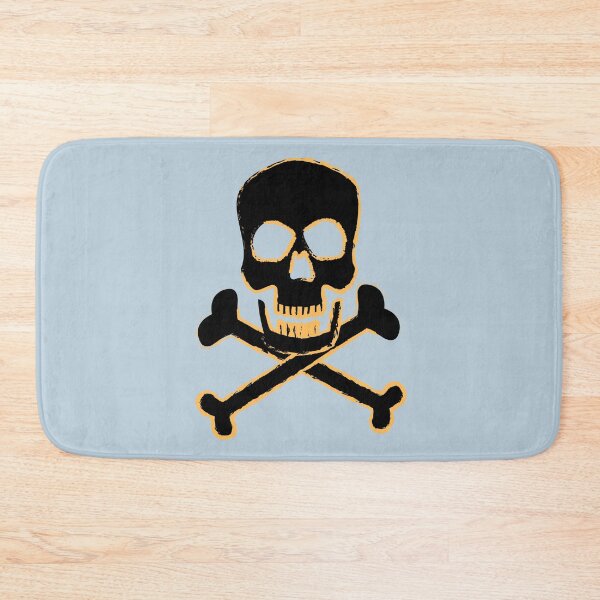 Item preview, Halloween skull and crossbones designed and sold by rocklegends99.