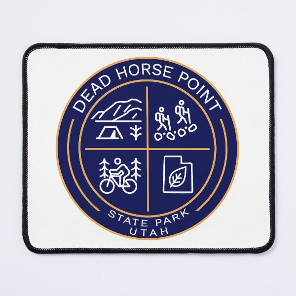 Item preview, Dead Horse Point State Park Heraldic Logo designed and sold by VanyaKar.