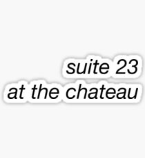 chateau Sticker