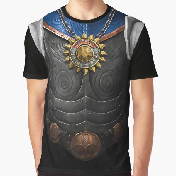 Dungeon Adventurewear: Cleric Graphic T-Shirt