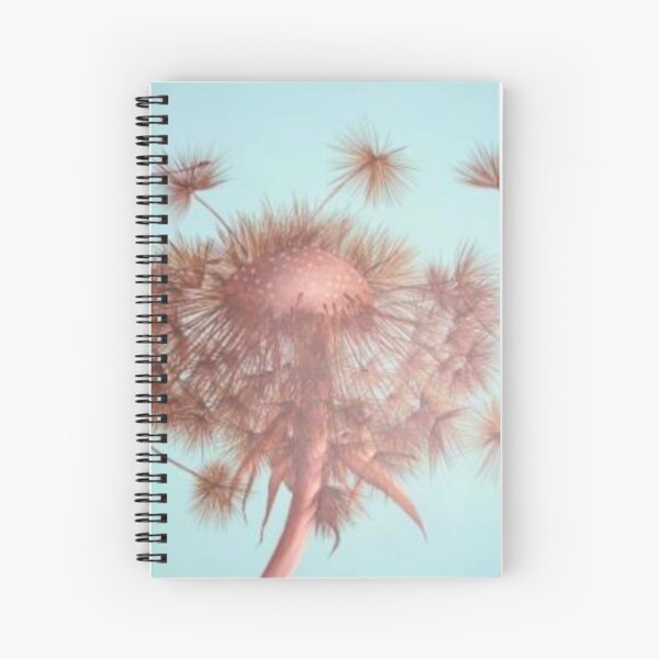 Dandelion wishes Spiral Notebook