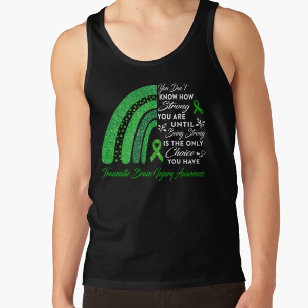 Item preview, You Don't Know How Strong You Are Rainbow Traumatic Brain Injury Awareness designed and sold by Gillosina.