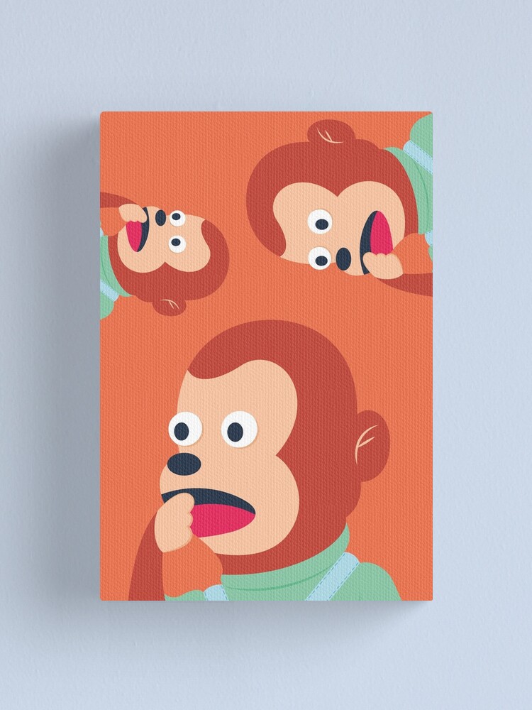 Monkey Stare Meme Art Print for Sale by JENNIL1