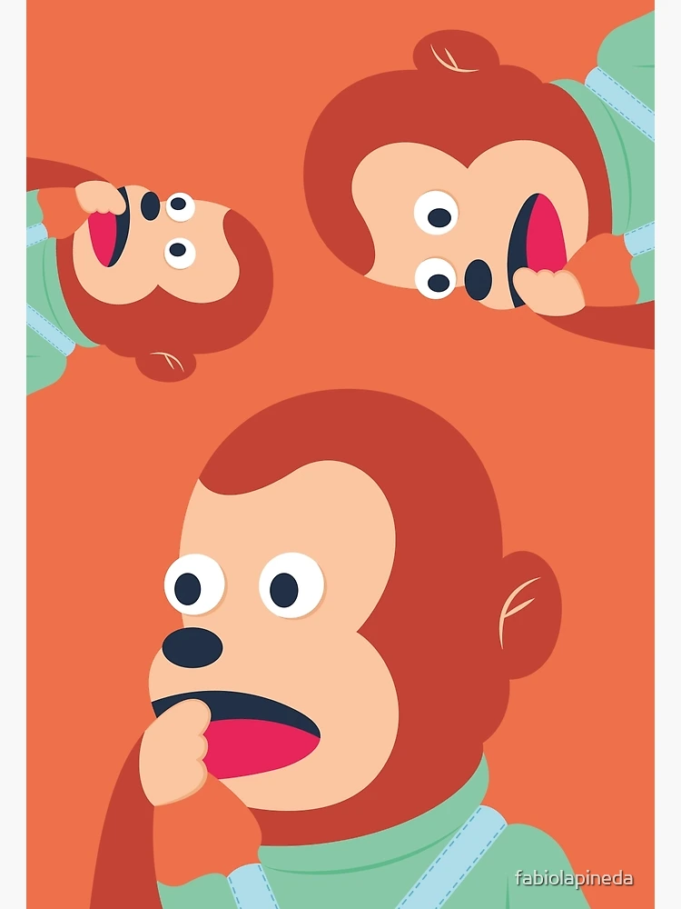 Monkey Stare Meme Poster for Sale by JENNIL1