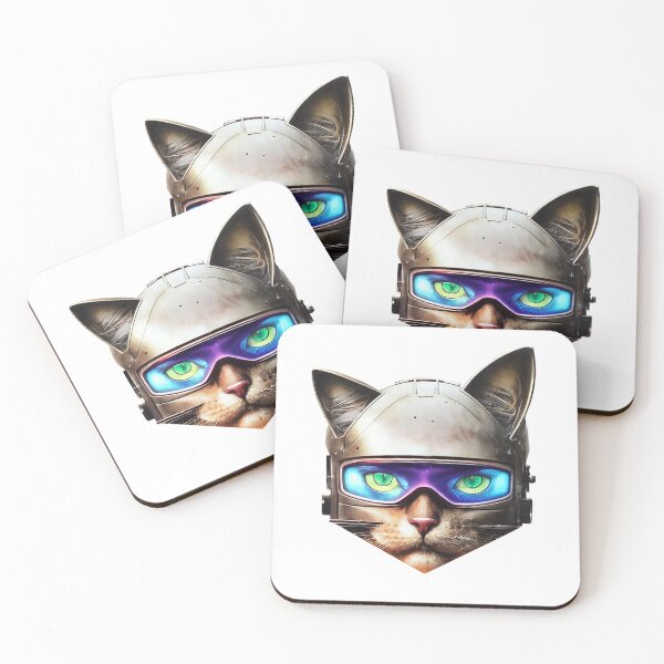 Item preview, Cyberpunk Cat 04 designed and sold by Karbast.