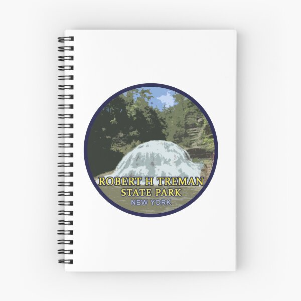 Item preview, Robert H. Treman State Park Waterfall Logo designed and sold by VanyaKar.
