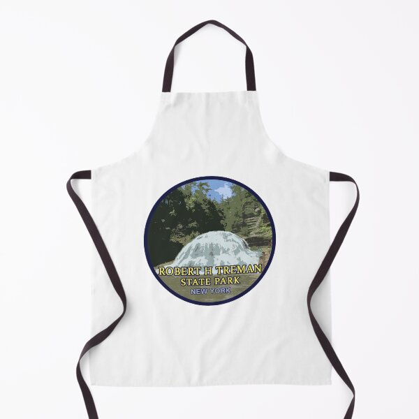 Item preview, Robert H. Treman State Park Waterfall Logo designed and sold by VanyaKar.
