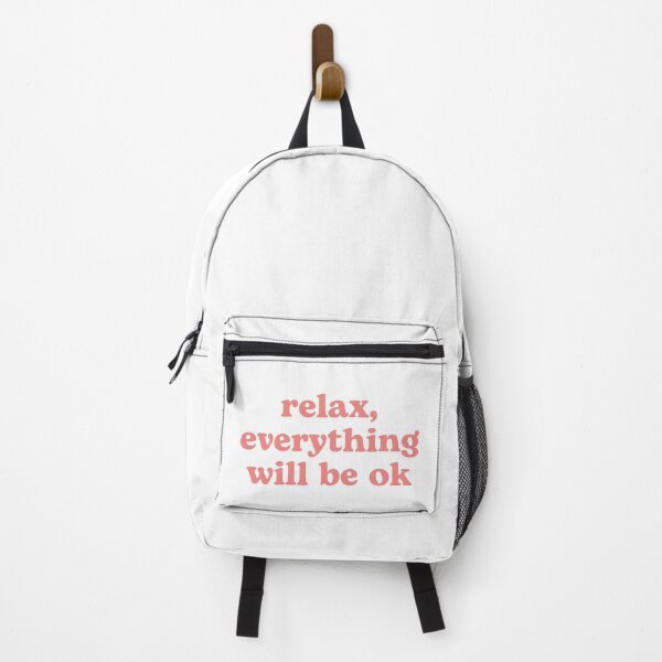Item preview, Relax everything will be OK | pink designed and sold by LazyCho.