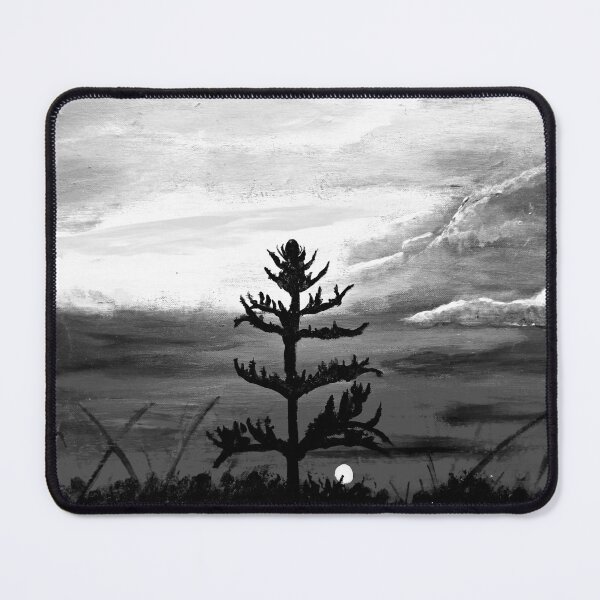Item preview, Black and white thistle  designed and sold by Antbryant1969.
