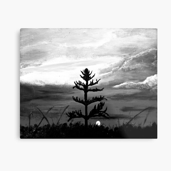 Item preview, Black and white thistle  designed and sold by Antbryant1969.