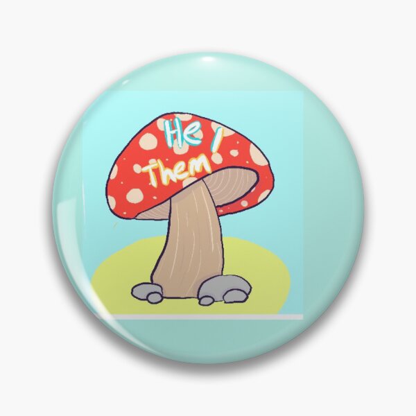 Item preview, cute mushroom he/them designed and sold by Ech0mun.
