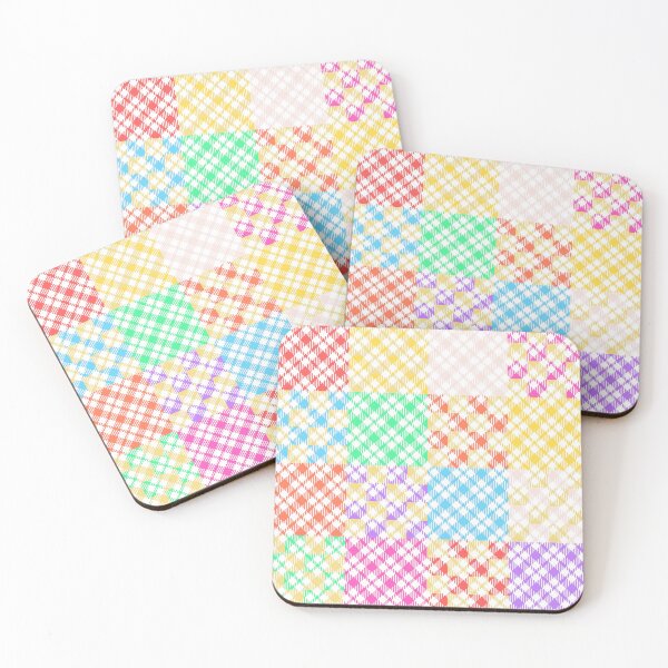 Item preview, Glow Plaid checks designed and sold by Navitaloves.