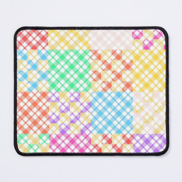 Item preview, Glow Plaid checks designed and sold by Navitaloves.