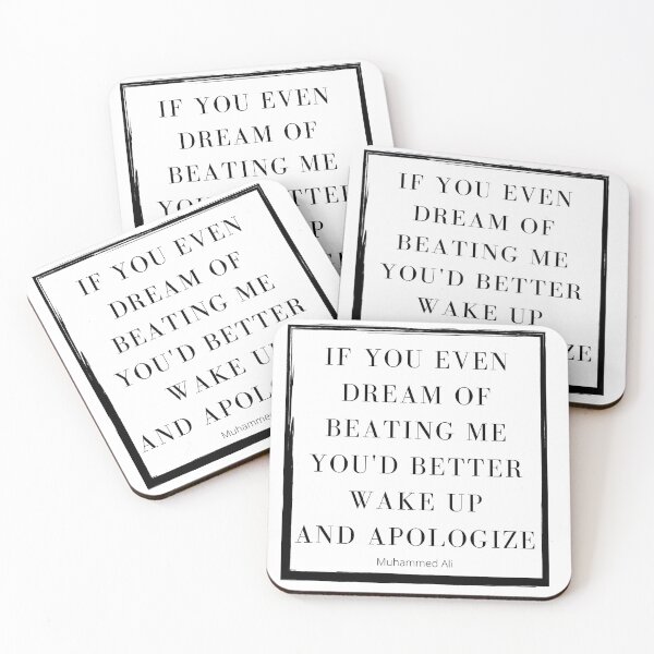 Item preview, Muhammad Ali quote designed and sold by shotclock.