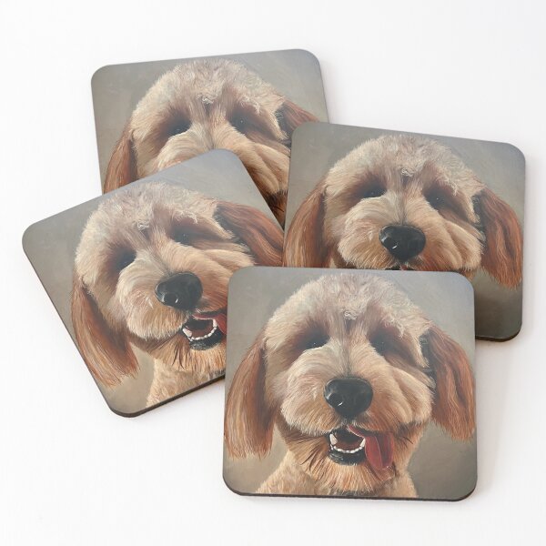Item preview, Goldendoodle Stickers designed and sold by rmille11.