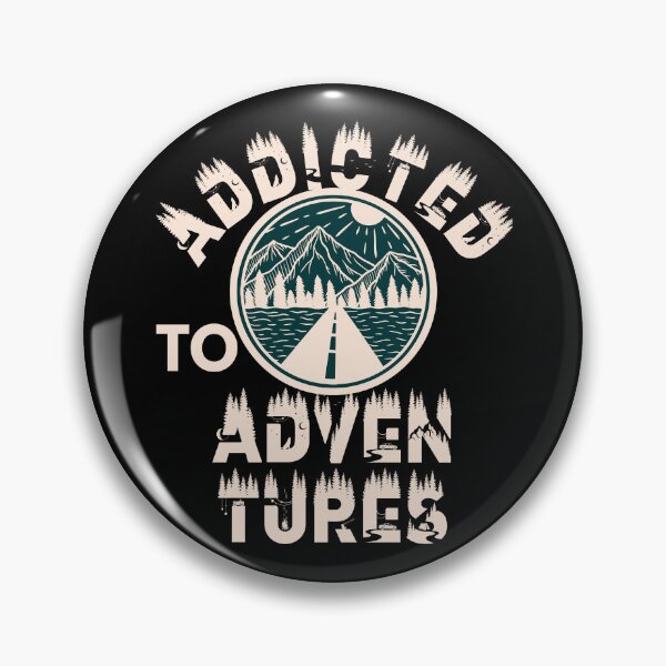 Item preview, Addicted to adventures designed and sold by movie-popcorn.