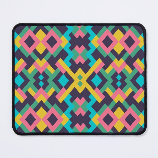 Item preview, Abstract multicolor geometric triangles pattern designed and sold by cutecrazytshirt.