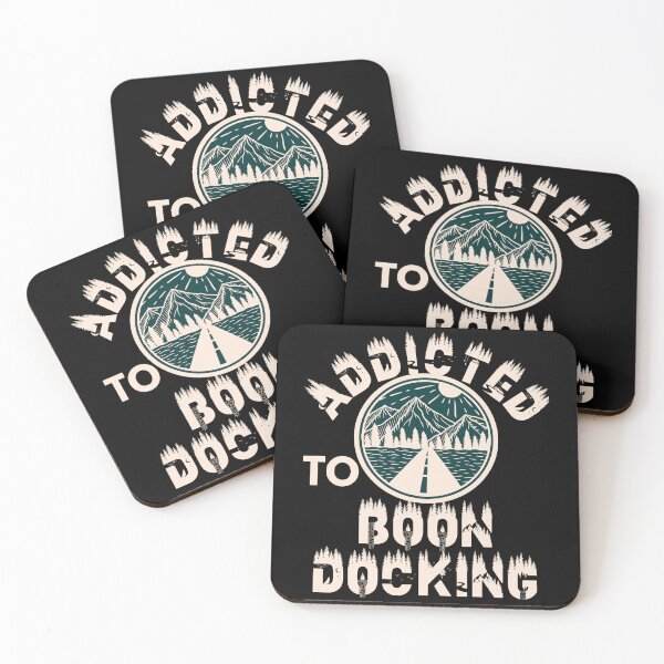 Item preview, Addicted to boondocking designed and sold by movie-popcorn.