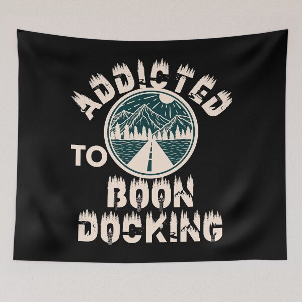 Item preview, Addicted to boondocking designed and sold by movie-popcorn.