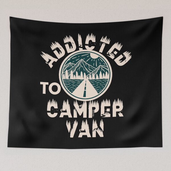 Item preview, Addicted to camper van designed and sold by movie-popcorn.