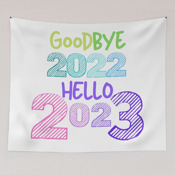 Item preview,  Goodbye 2022 Hello 2023/ Hello 2023/ New Years / New Years Party/ Christmas Happy New Year / Matching designed and sold by Alexa5454.