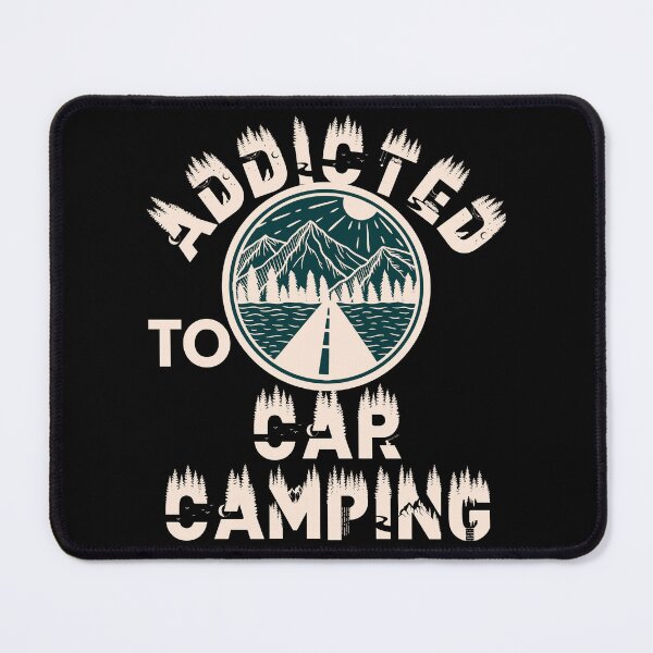 Item preview, Addicted to car camping designed and sold by movie-popcorn.