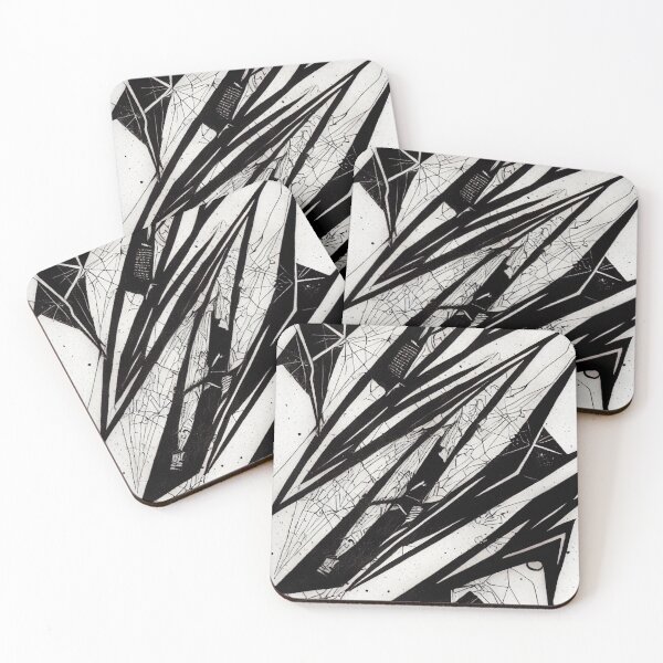 Item preview, Shattered black and white designed and sold by ChasmicArt.