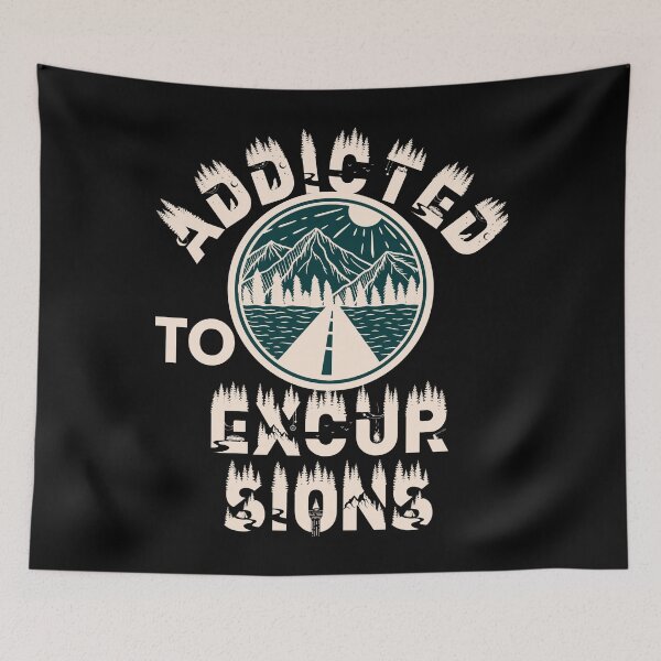 Item preview, Addicted to excursions designed and sold by movie-popcorn.