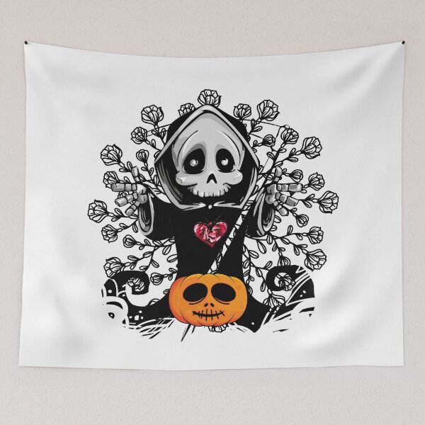 Item preview, Halloween Costume Vintage Floral Ghost Pumpkin Funny Graphic designed and sold by MrJArts.