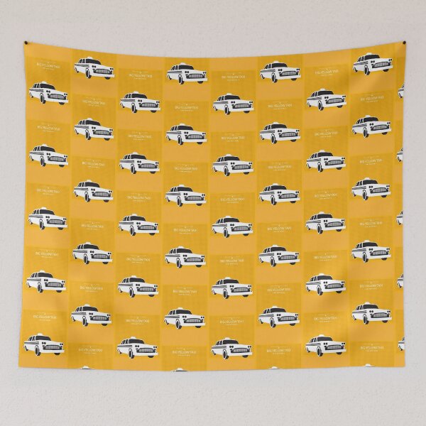 Item preview, Big Yellow Taxi designed and sold by sleepingdogprod.