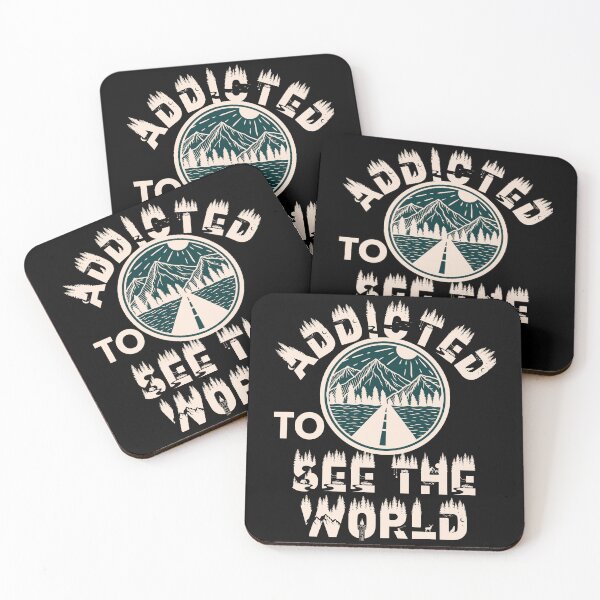 Item preview, Addicted to see the world designed and sold by movie-popcorn.
