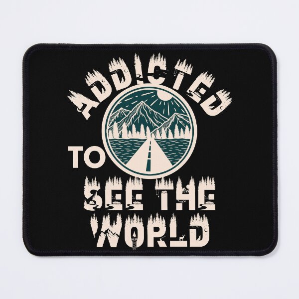 Item preview, Addicted to see the world designed and sold by movie-popcorn.