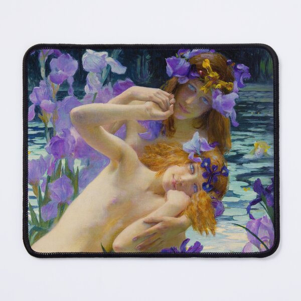Item preview, Gaston Bussiere - Les Iris (1897) designed and sold by TeeARTHY.