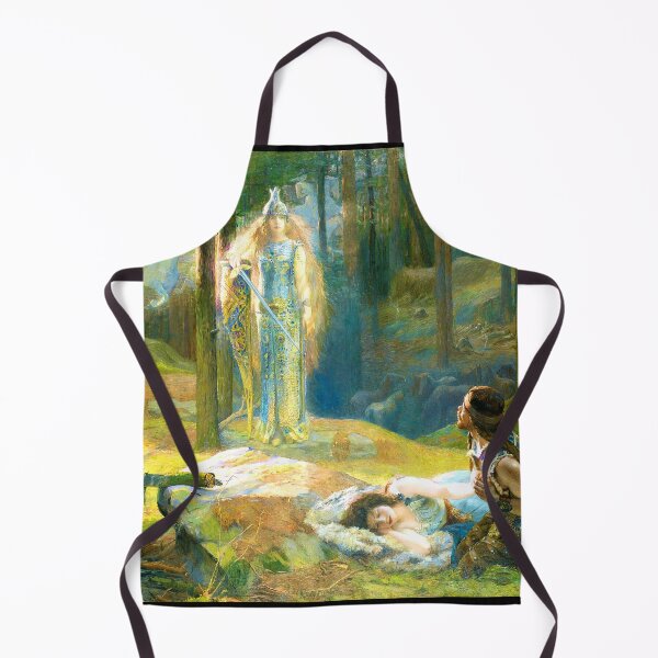 Item preview, Gaston Bussiere -The Revelation, Brynhild Discovering Sieglind And Sigmund (1894) designed and sold by TeeARTHY.