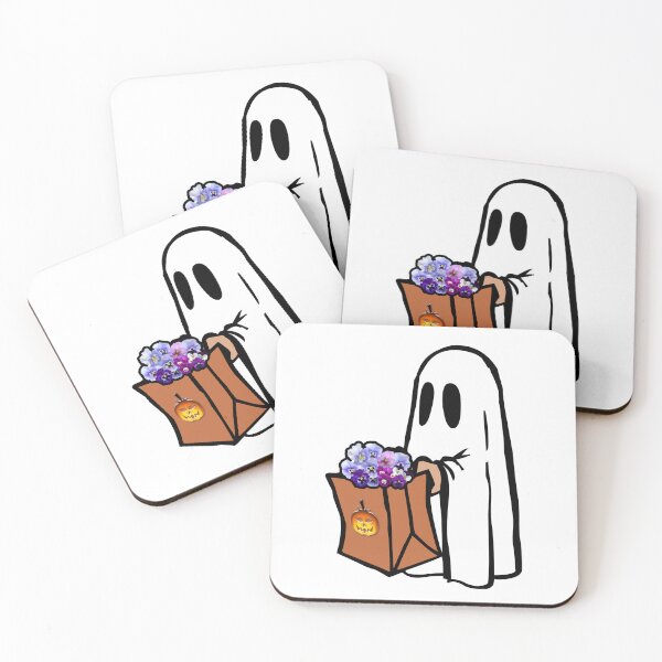 Item preview, Halloween Costume Vintage Floral Ghost Pumpkin Funny Graphic designed and sold by MrJArts.