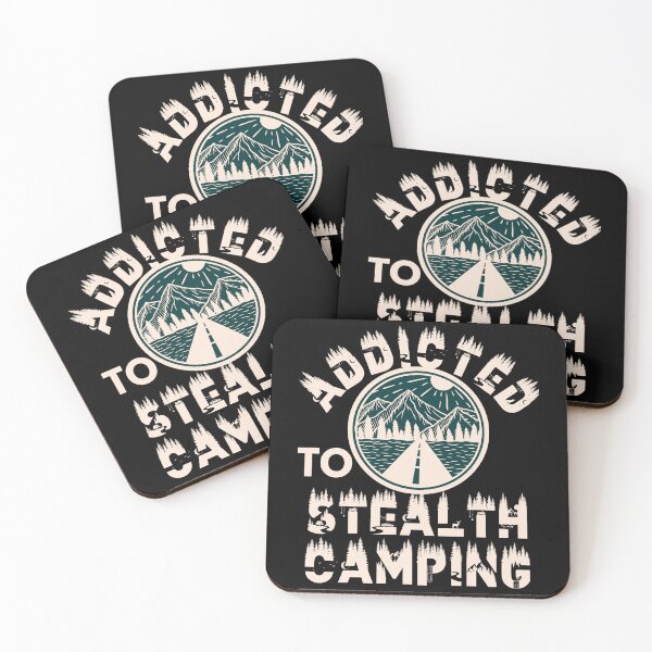Item preview, Addicted to stealth camping designed and sold by movie-popcorn.